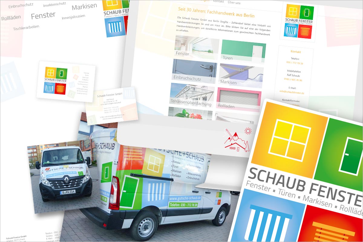 Corporate Design der Werbeagentur für Sindelfingen und Böblingen