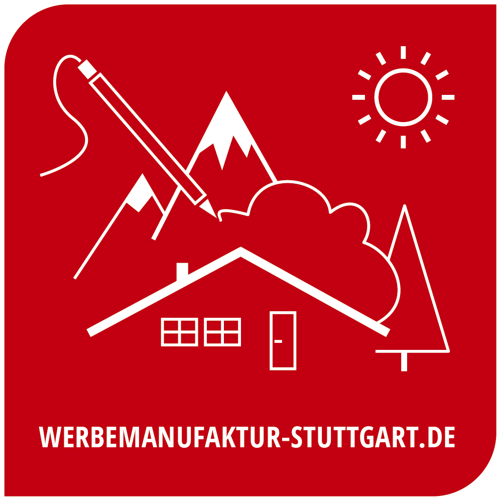 Logo der Werbemanufaktur Stuttgart mit Schriftzug