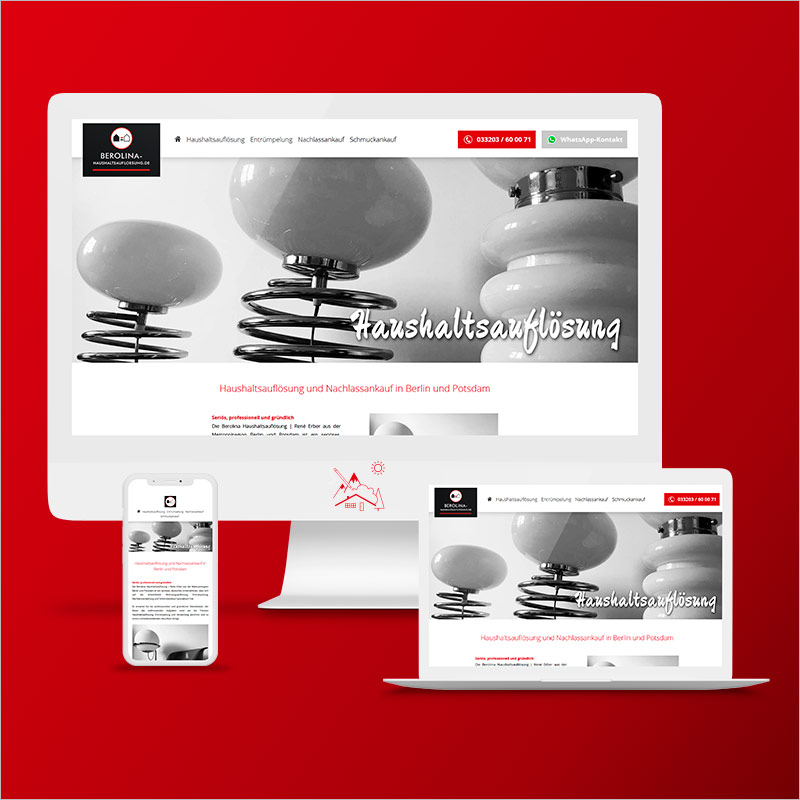 Referenz Internetseite der Werbeagentur Stuttgart