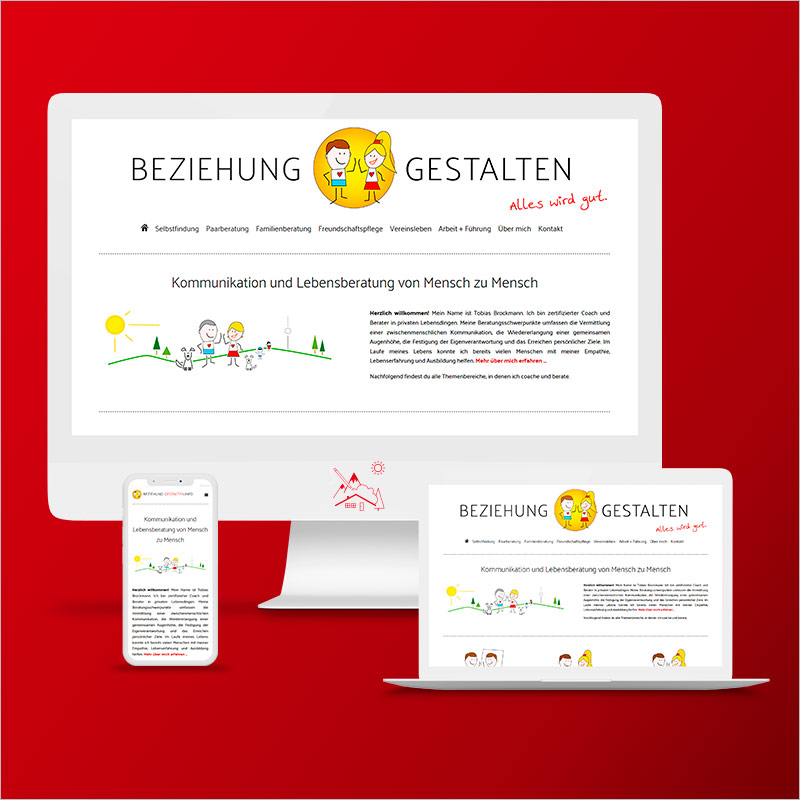 Referenz Internetseite der Werbeagentur Stuttgart
