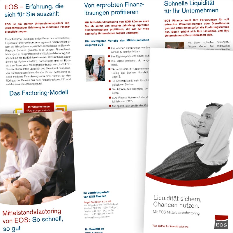 Referenz Flyer-Design der Werbeagentur Stuttgart